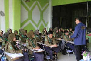 BNN MENYAPA PELAJAR SMK MUHAMMADIYAH 3 PUBALINGGA