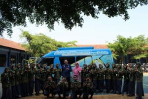 BNN MENYAPA PELAJAR SMK MUHAMMADIYAH 3 PUBALINGGA