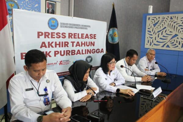 PRESS RELEASE AKHIR TAHUN 2024 BADAN NARKOTIKA NASIONAL KABUPATEN PURBALINGGA